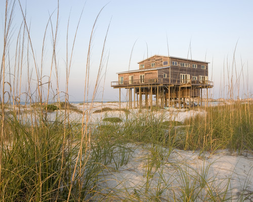 Weathered Beach House