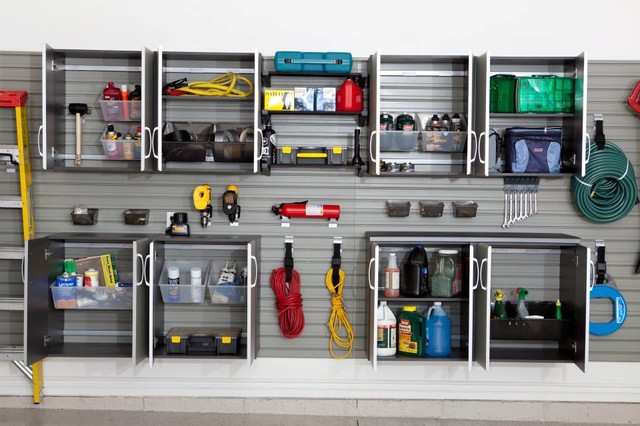 Flow Wall Storage Solutions - Contemporary - Garage And Shed - salt 