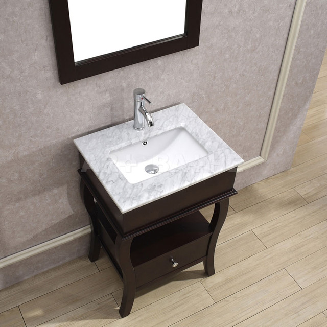 bathroom vanities with brass pulls