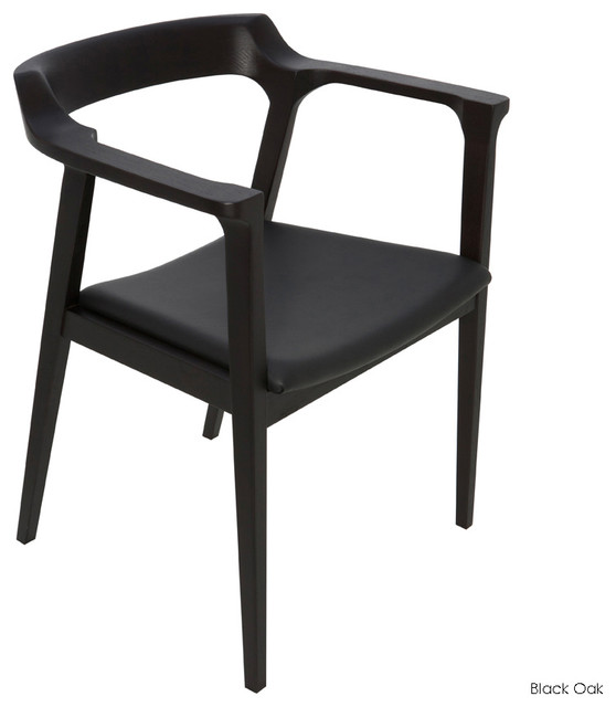 dining arm chairs black