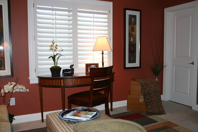 Eclectic Design traditional home office