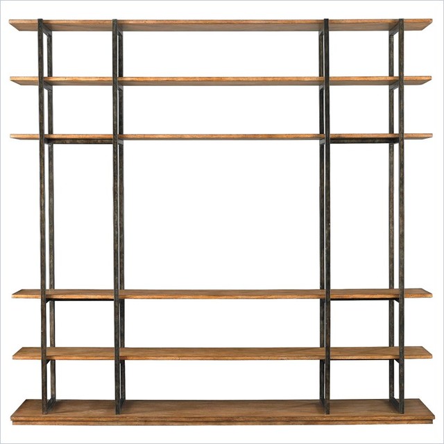 Stanley Furniture Modern Craftsman Robie House Screen in Driftwood