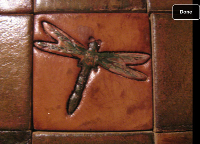 Arts and Crafts Tile traditional kitchen