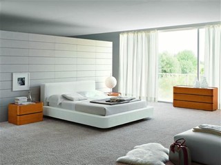 đồ nội thất phòng ngủ phòng ngủ đặt Contemporary-wooden-luxury-double-platform-bed-set-with-nightstands-and-dresser