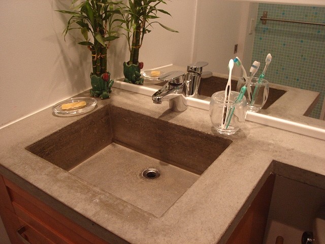 Concrete Countertops contemporary