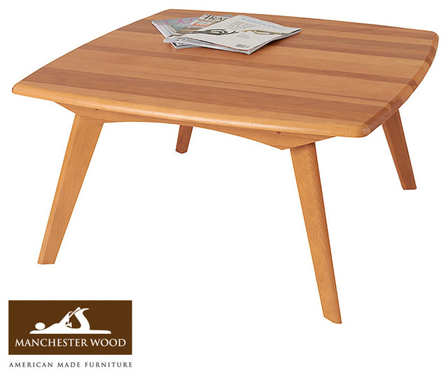 Retro Square Coffee Table by Manchester Wood Midcentury Coffee