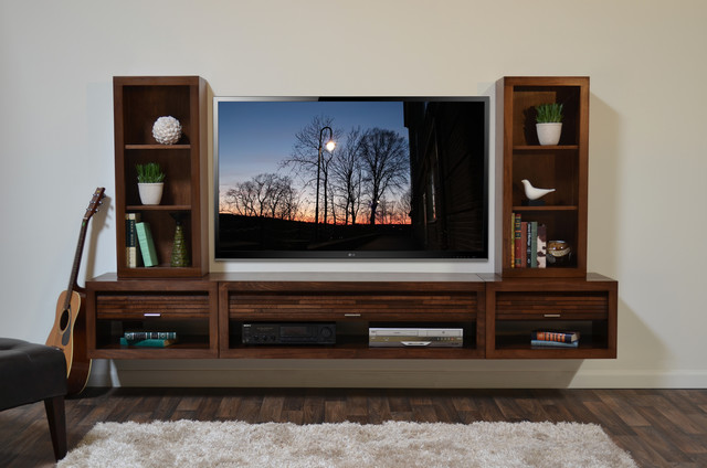 Floating Wall Mounted TV Stand - Eco Geo modern