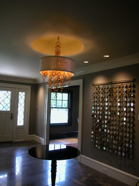 Needham, MA contemporary entry