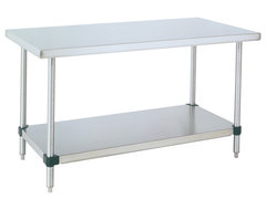 Metro Stainless Steel Table - 60x30x34 industrial-kitchen-islands-and-kitchen-carts