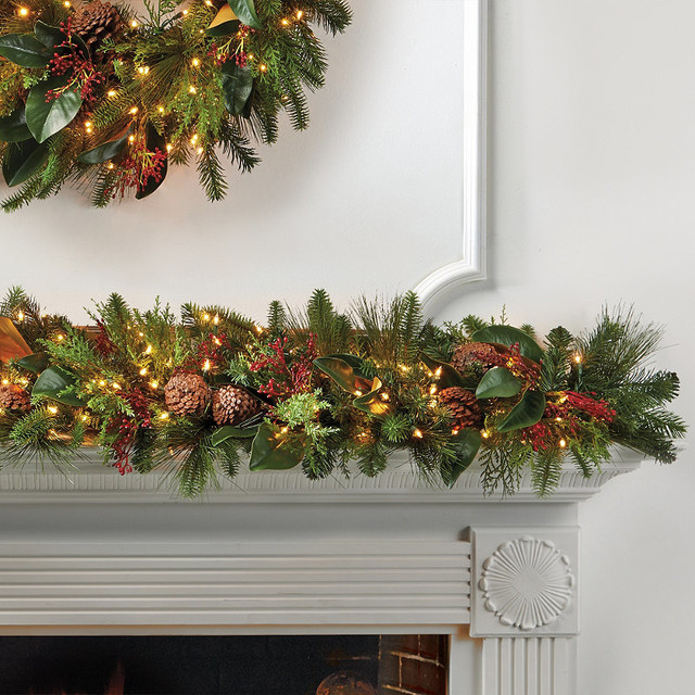 florist s choice pre lit christmas garland 9 florist s choice pre lit christmas garland 9