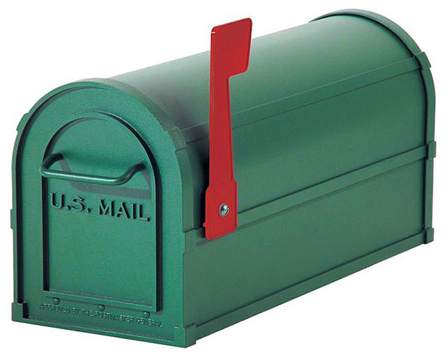 Salsbury Heavyduty Rural Mailbox Contemporary Mailboxes by