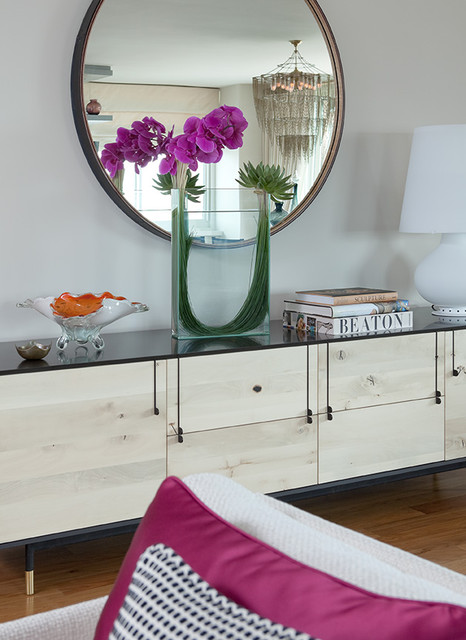 East River Residence modern living room