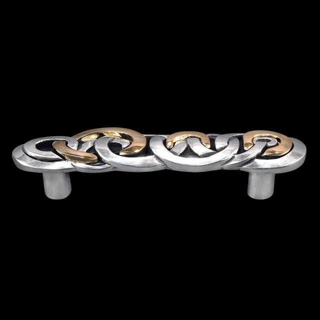 two tone kitchen cabinet pulls ariosto pull chain link two tone contemporary cabinet and drawer handle pulls two tone kitchen cabinet pulls ariosto pull chain link two tone contemporary cabinet and drawer handle pulls