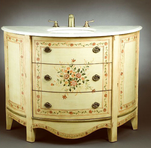 Single Sink Bathroom Vanity on Bathroom Vanities Traditional Bathroom Vanities And Sink Consoles