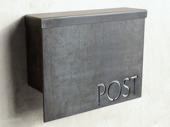 Modern Mailbox Post