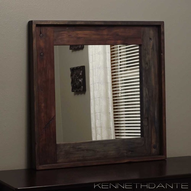 Wood Framed Mirrors Rustic Wall Mirrors Milwaukee | wood framed mirrors rustic milwaukee by kennethdante Wood Framed Mirrors Rustic Wall Mirrors Milwaukee | wood framed mirrors rustic milwaukee by kennethdante