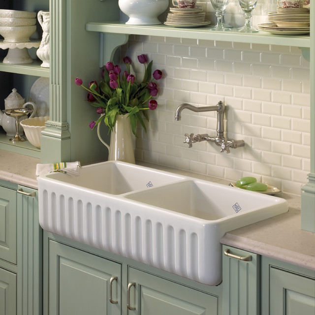 Fireclay Double Country Kitchen Sink  Best Home Decoration World Class