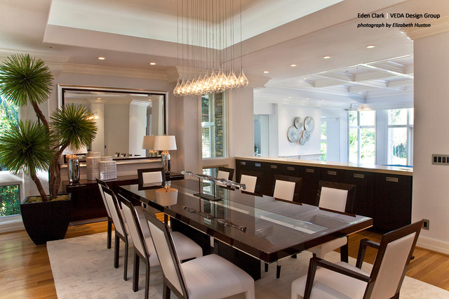 modern formal dining rooms