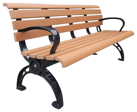 modern park benches