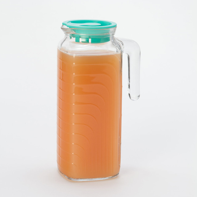 Italian Glass Pitcher Contemporary Pitchers by Terrain