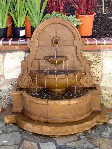 Patio Water Fountain Idea