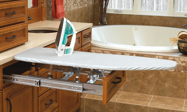 Ironing Table Designs : Pull Out Drawer Ironing Board