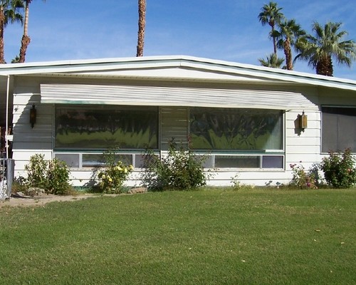 Remodel of 1970 double wide mobil home on golf course