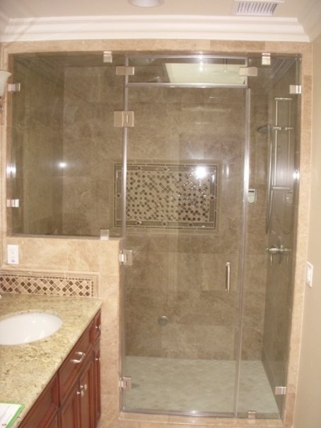 Steam Shower Door - Traditional - Bathroom - los angeles ...