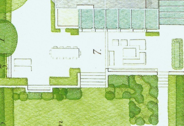 garden design outline plan Landscaping Ideas