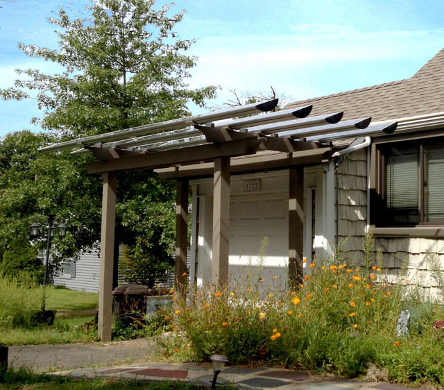 Solar Carport and Trellis Transitional Pergolas Arbors And
