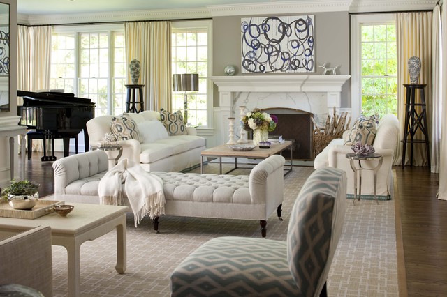 Elegant living room traditional-living-room