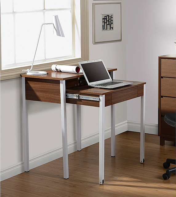 Modern Design Space-saving Retractable Student Desk contemporary-desks