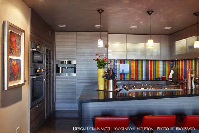 Houston Showroom contemporary kitchen