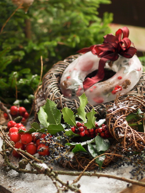 ice wreath traditional