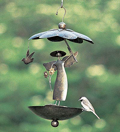 Garden Angel Bird Feeder - Traditional - Bird Feeders - by Plow ...