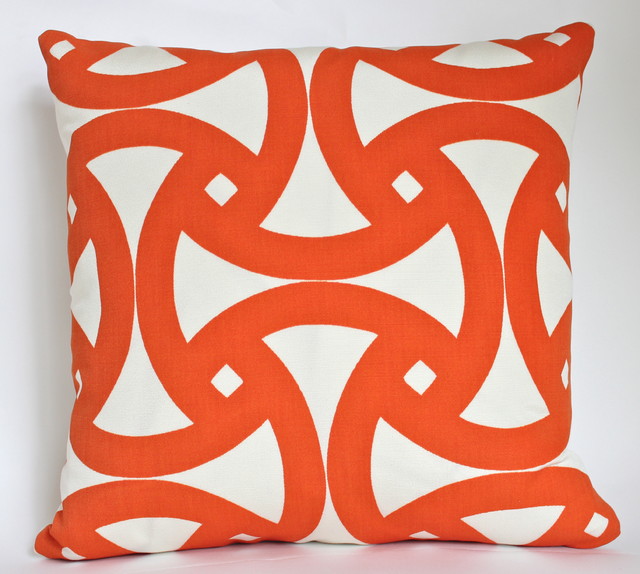 modern geometric pillows