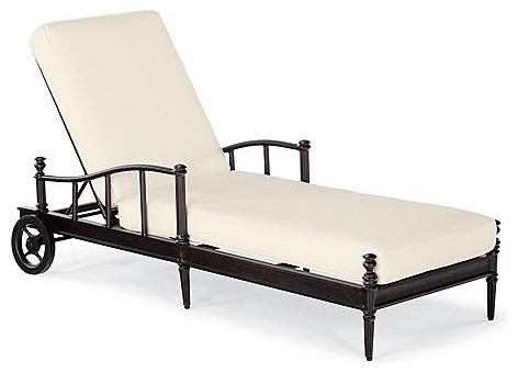 Sorrento Outdoor Chaise Lounge Chair Cushion - Frontgate, Patio ...