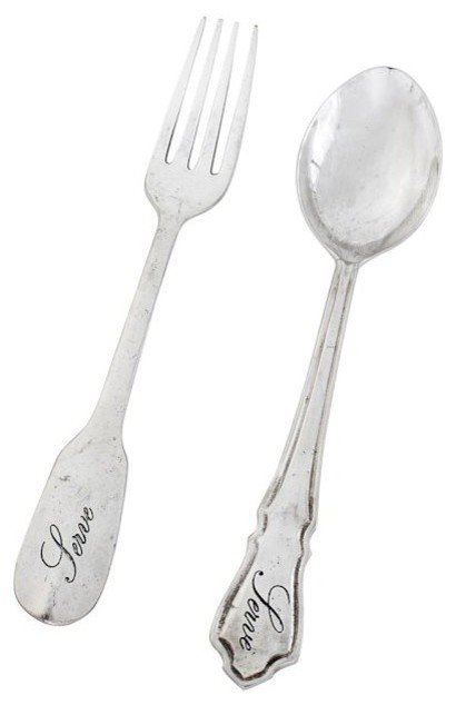 Utensils  Silver Traditional french Antique  utensils  Serving   by    serving  Set Serving