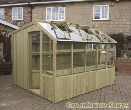 Swallow Rook 8x10 Wooden Potting Shed - Traditional - Sheds - west 