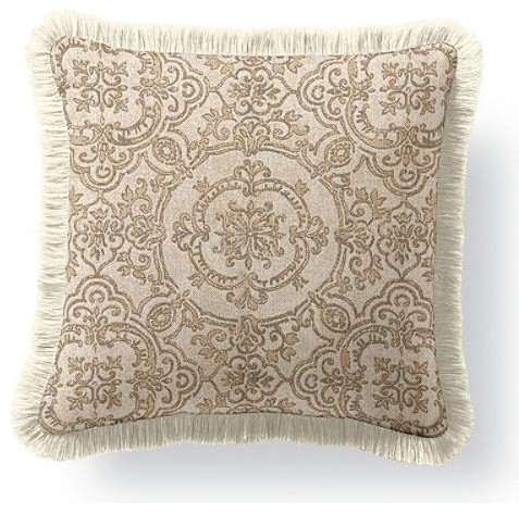 Decorative Pillows with Fringe