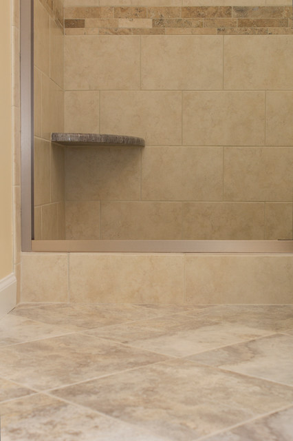Durham Home Remodel - Master Bathroom transitional
