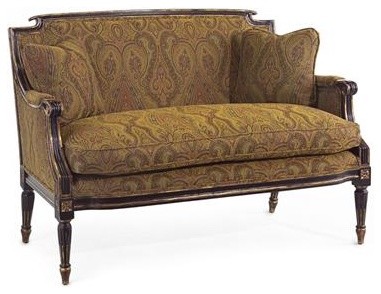 John Richard Antique Gilded Walnut Louis Xvi Settee - Contemporary - Furniture - charlotte - by ...