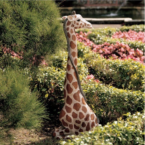 Gigi The Garden Giraffe Statue - modern - garden sculptures - by ...