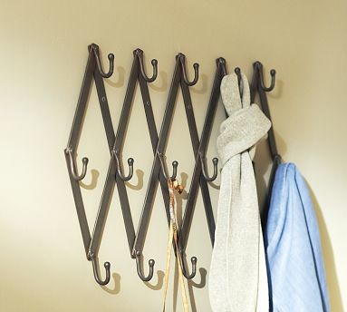 The Door Row Of Hooks Traditional Wall Hooks By Pottery Barn ... The Door Row Of Hooks Traditional Wall Hooks By Pottery Barn ... - Row of Hooks, Bronze finish - Traditional - Wall Hooks - by .