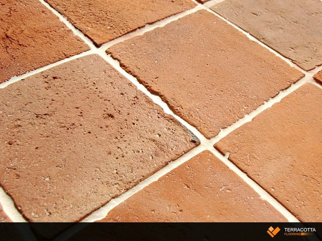 Reclaimed Terracotta Tiles Rustic Wall And Floor Tile Other Metro