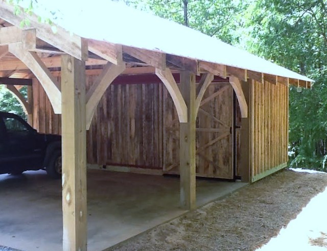 Garages And Carports Photo Timber Or Steel Brick And Tiled Pictures to 