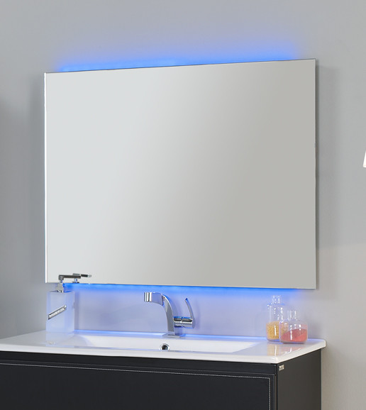  LED mirror 32quot; full color with remote control. modernbathroommirrors