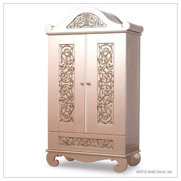 Chelsea Silver Armoire Armoires And Wardrobes new york by Jack
