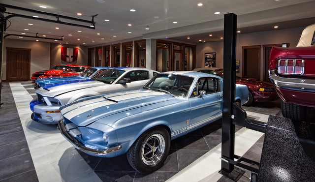 MAN CAVE - DREAM GARAGE - contemporary - garage and shed ...