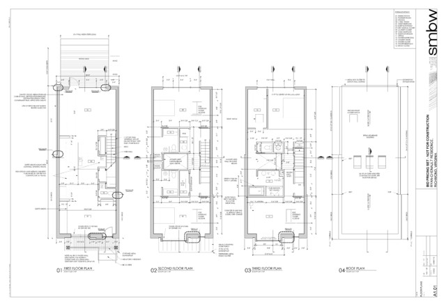 Richmond Row House Modern Floor Plan Richmond By Josh Mccullar Aia